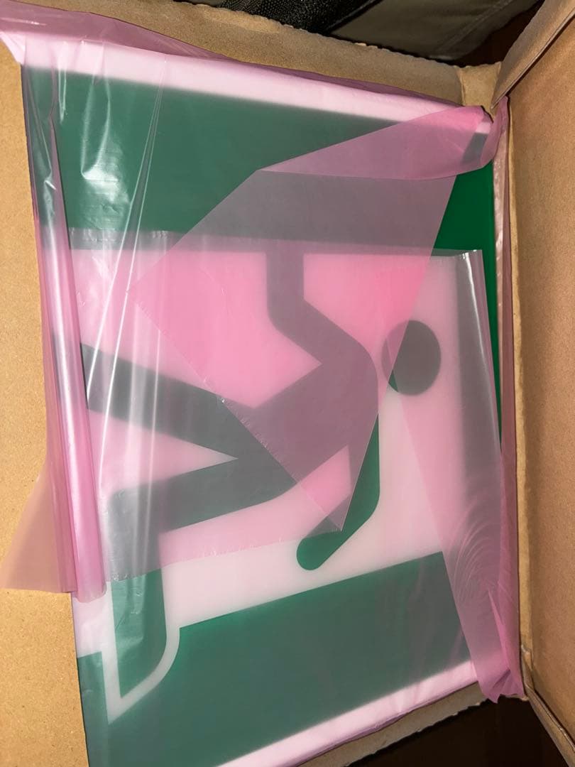 パナソニック LED誘導灯 FA40312CLE1 及び表示板 セット