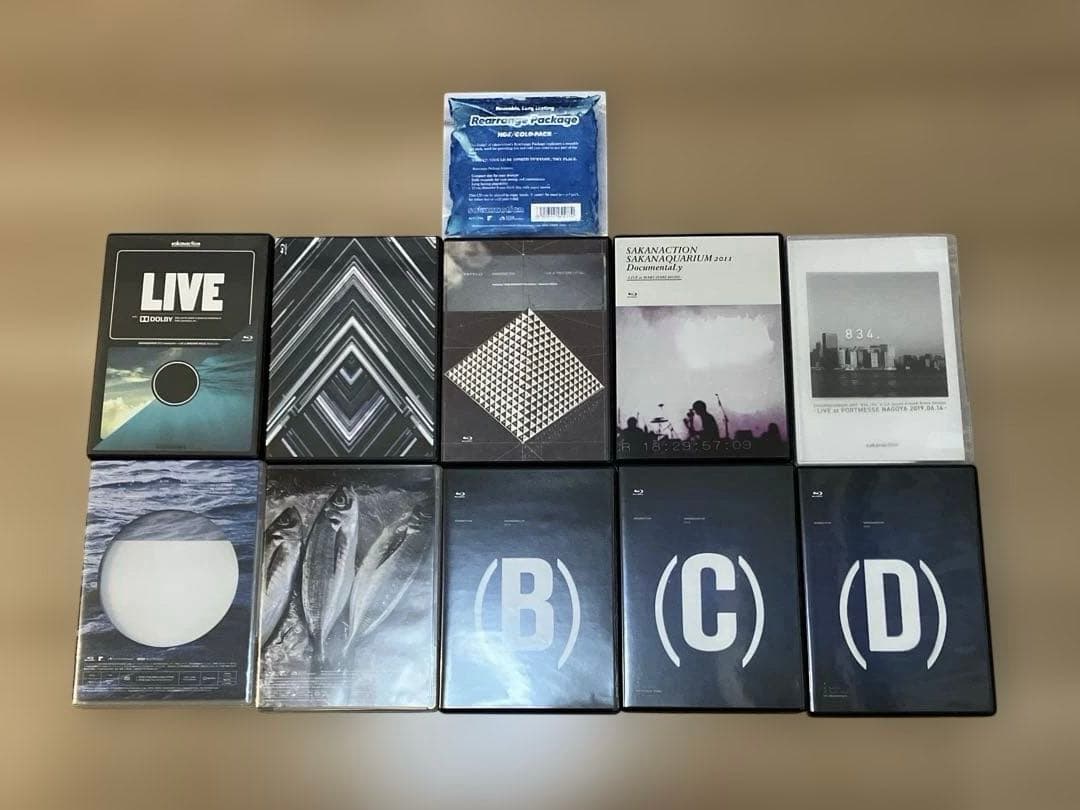 サカナクション完全受注生産　LIVE FISH-COMPLETE BOX