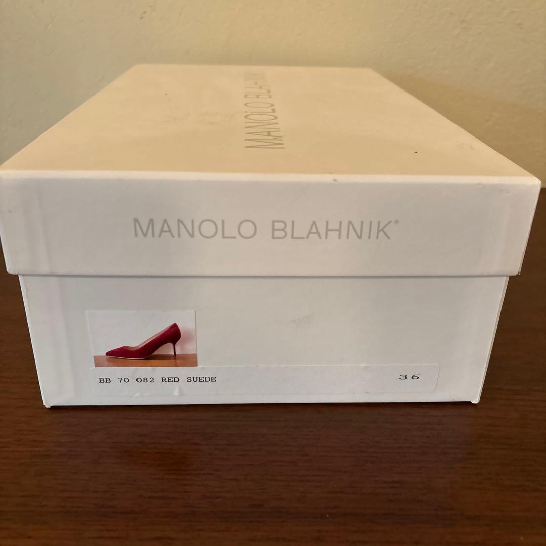 専用マノロブラニク　スエードパンプス　ハイヒール　36