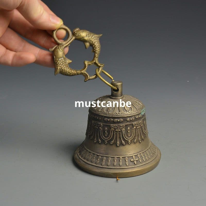 仏教美術品 銅鐘鈴 仏塔鈴 風鈴 法鈴 装飾品 工芸品 置物
