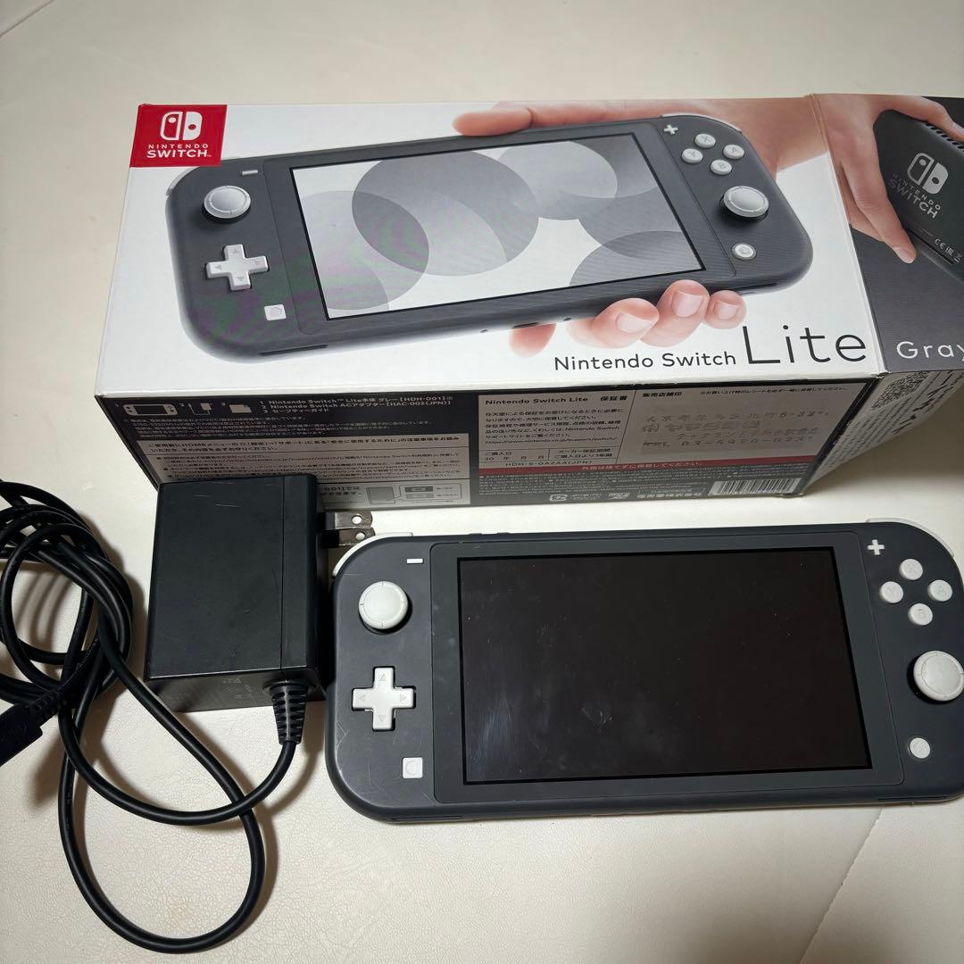 Switchライト　グレー　動作確認済み