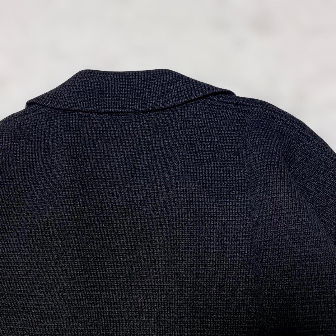 GIVENCHY ヴィンテージ ウール100% ニット ジャケット カーディガン