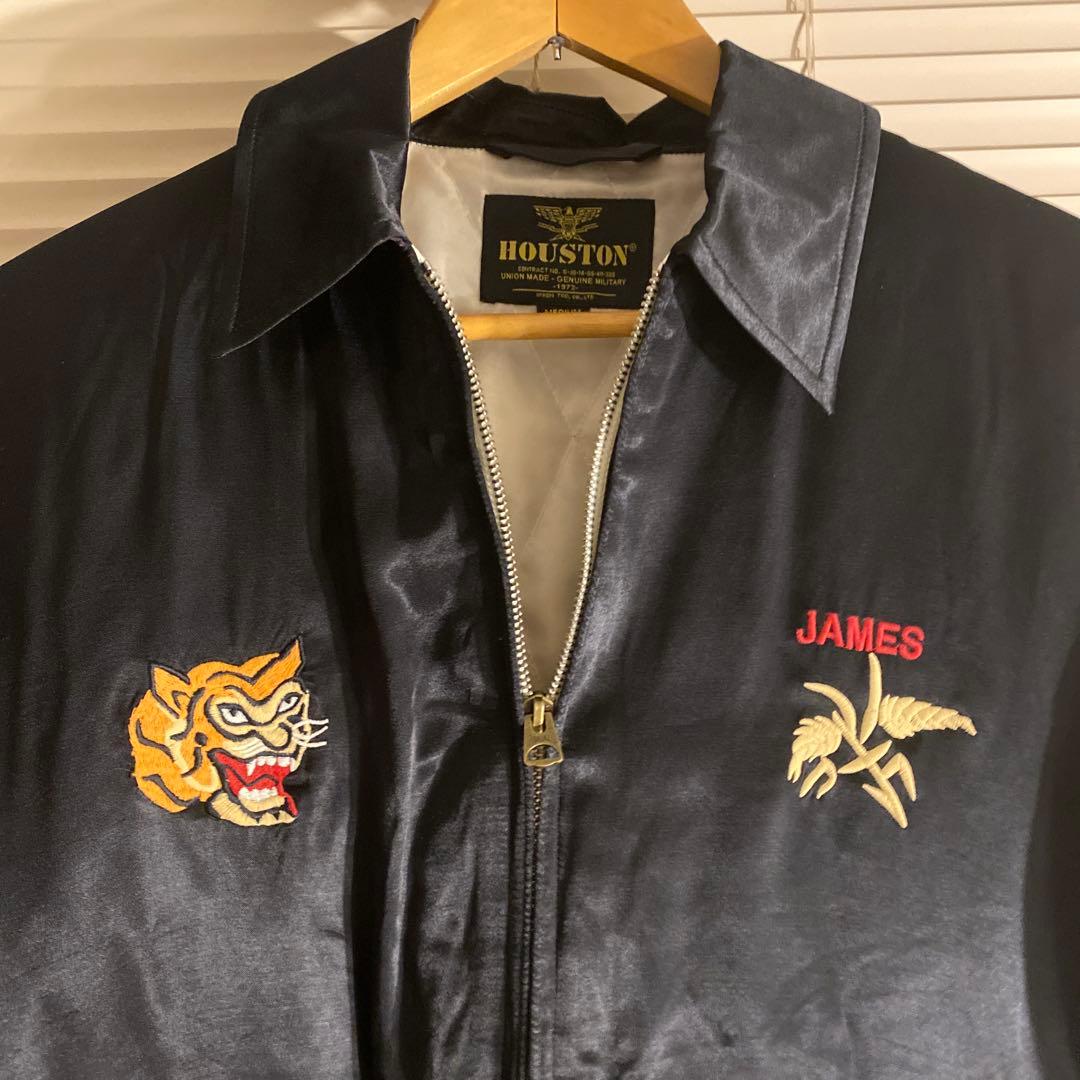 HOUSTON ベトジャンレーヨンスカジャンM