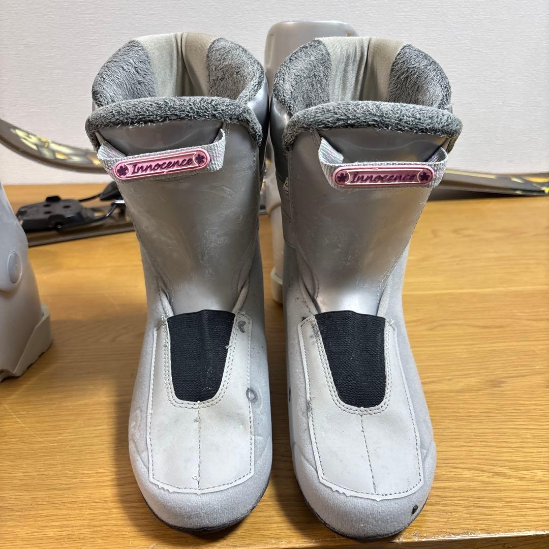 レディースショートスキーセット　ファンスキー　テディベア　24-25cm