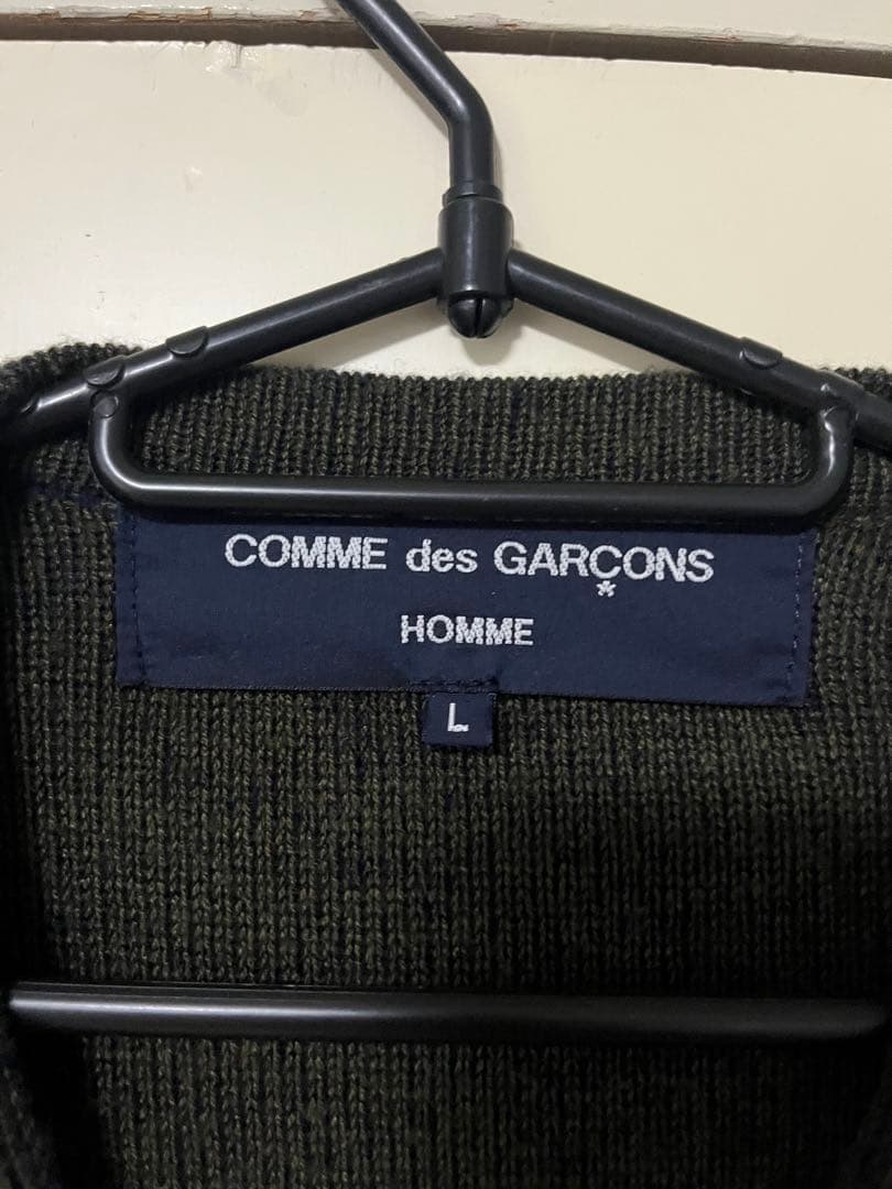 COMME des GARÇONS HOMME Vネックカーディガン