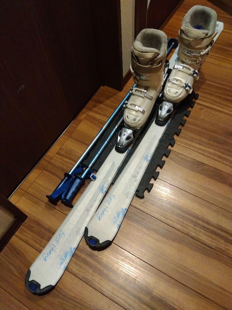 美品【ハイエンド】HEAD 学生・レディース用/スキーセット/メンテ・WAX済✔