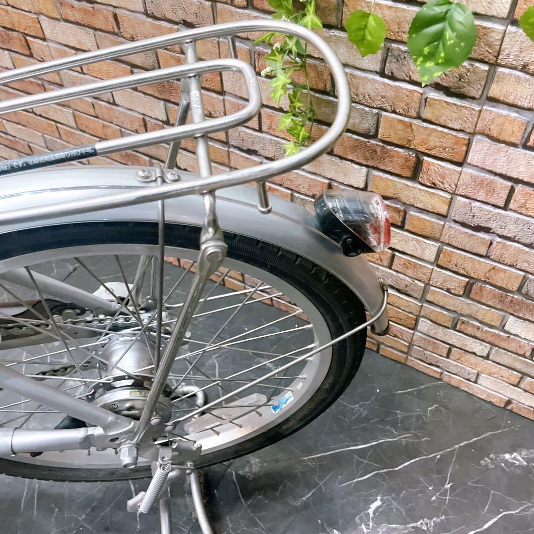【57】電動自転車 Panasonic ビビ ライト シルバー 20インチ