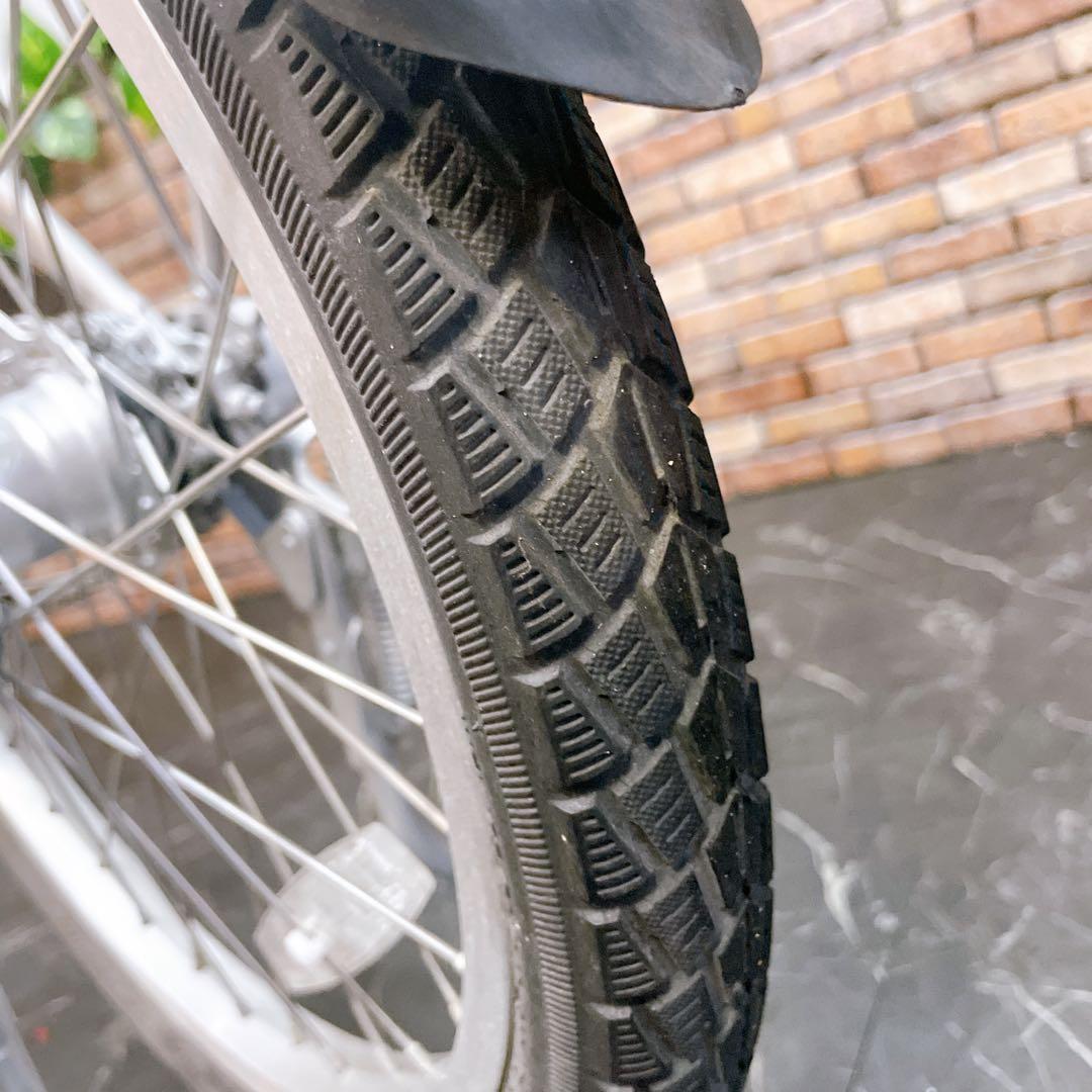 【57】電動自転車 Panasonic ビビ ライト シルバー 20インチ
