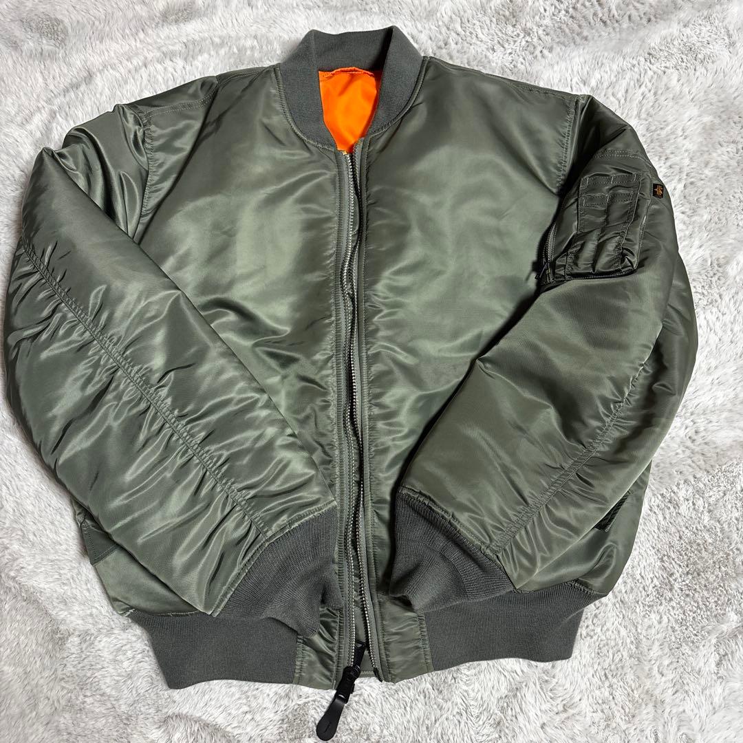 ALRHA INDUSTRIES MA-1 XL カーキ