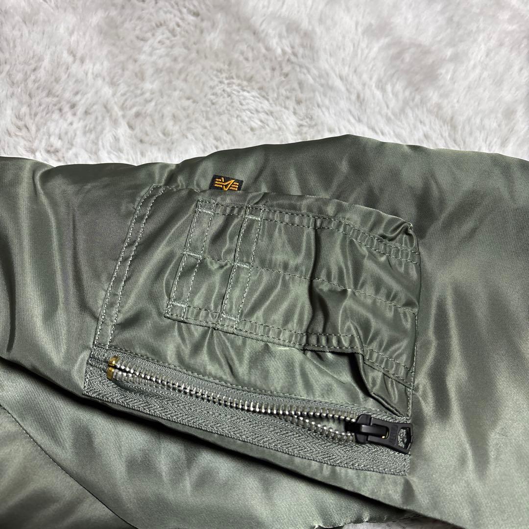 ALRHA INDUSTRIES MA-1 XL カーキ