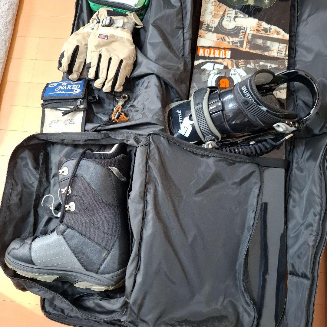 これ一式でOK！BURTONスノーボードセット