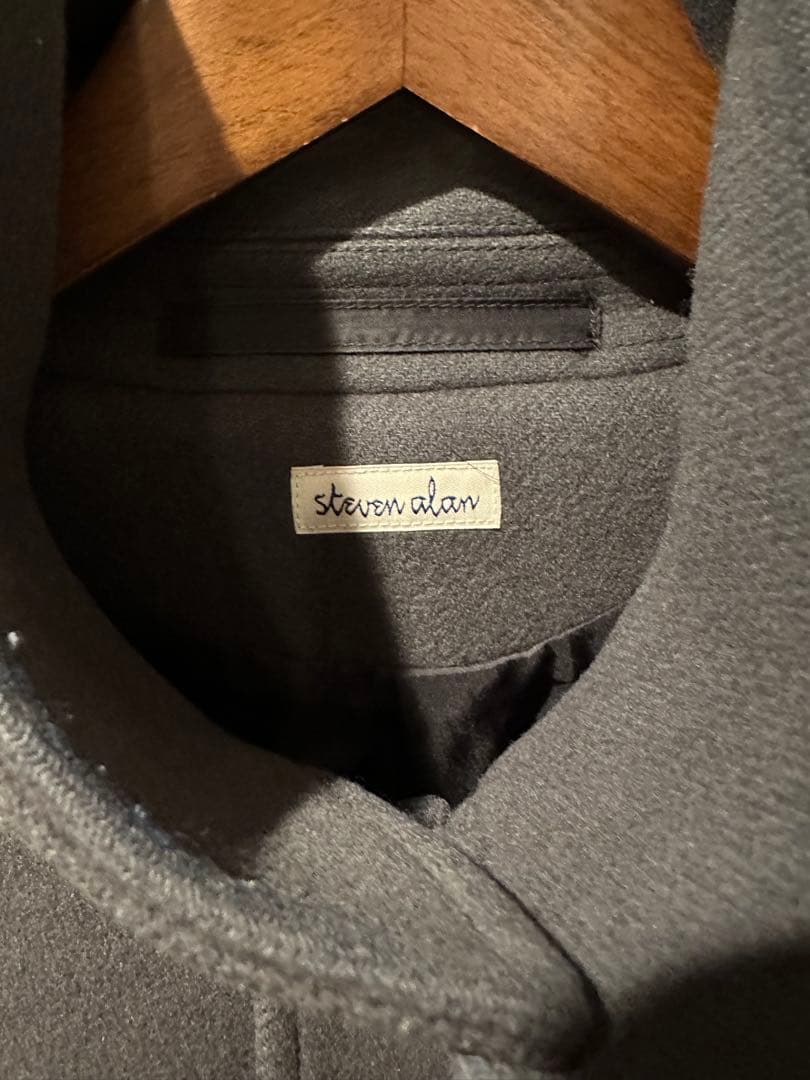 steven alan グレー ステンカラーコート