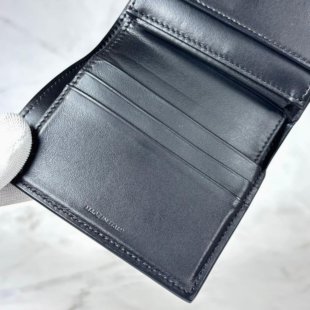 CELINE セリーヌ　トリオンフ　カーフスキン　三つ折り　財布　ミニ財布