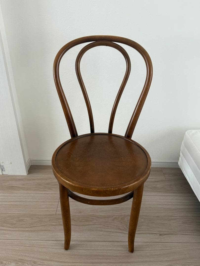秋田木工　木製　曲木　チェア ブラウン