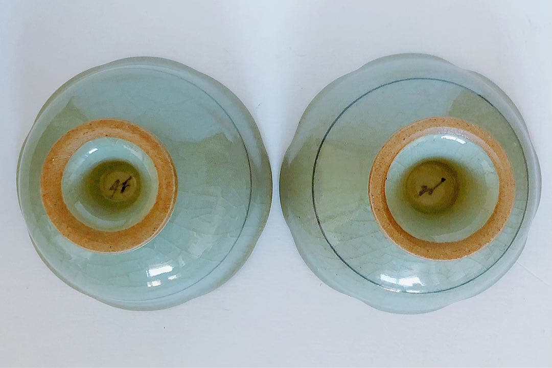 SALE【レア】新品 辻 修窯 小鉢 コスモス がいっぱい 花 4個セット 高級