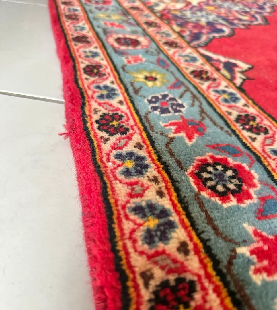 152×99 ヴィンテージラグ　手織ラグ