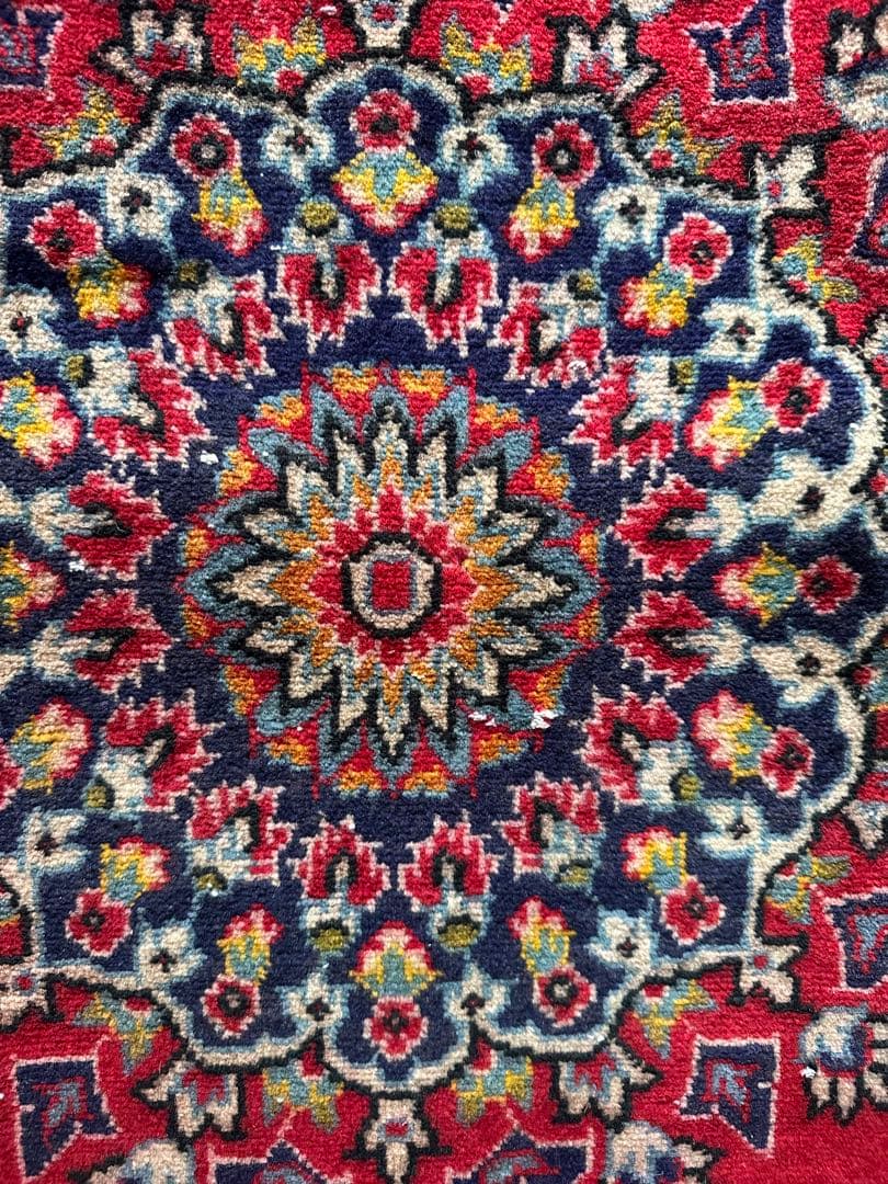 152×99 ヴィンテージラグ　手織ラグ