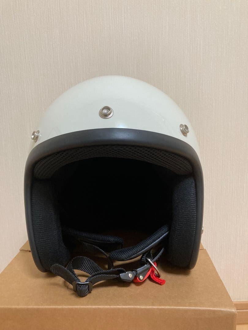 目深くかぶれる BELL 500-TX タイプ ジェットヘル ゼッチン ハーレー