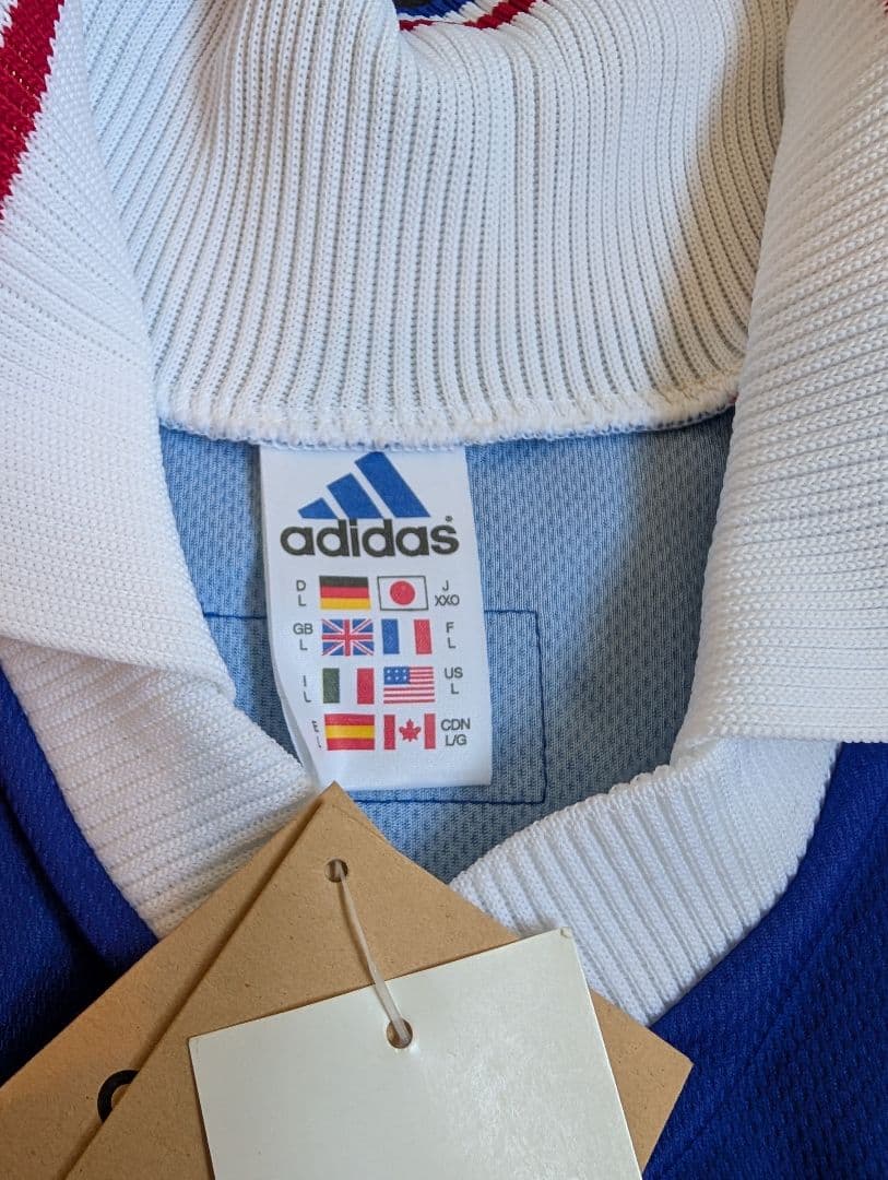 【新品タグ付き】フランス代表/ジネディーヌ・ジダン/H/99年モデル