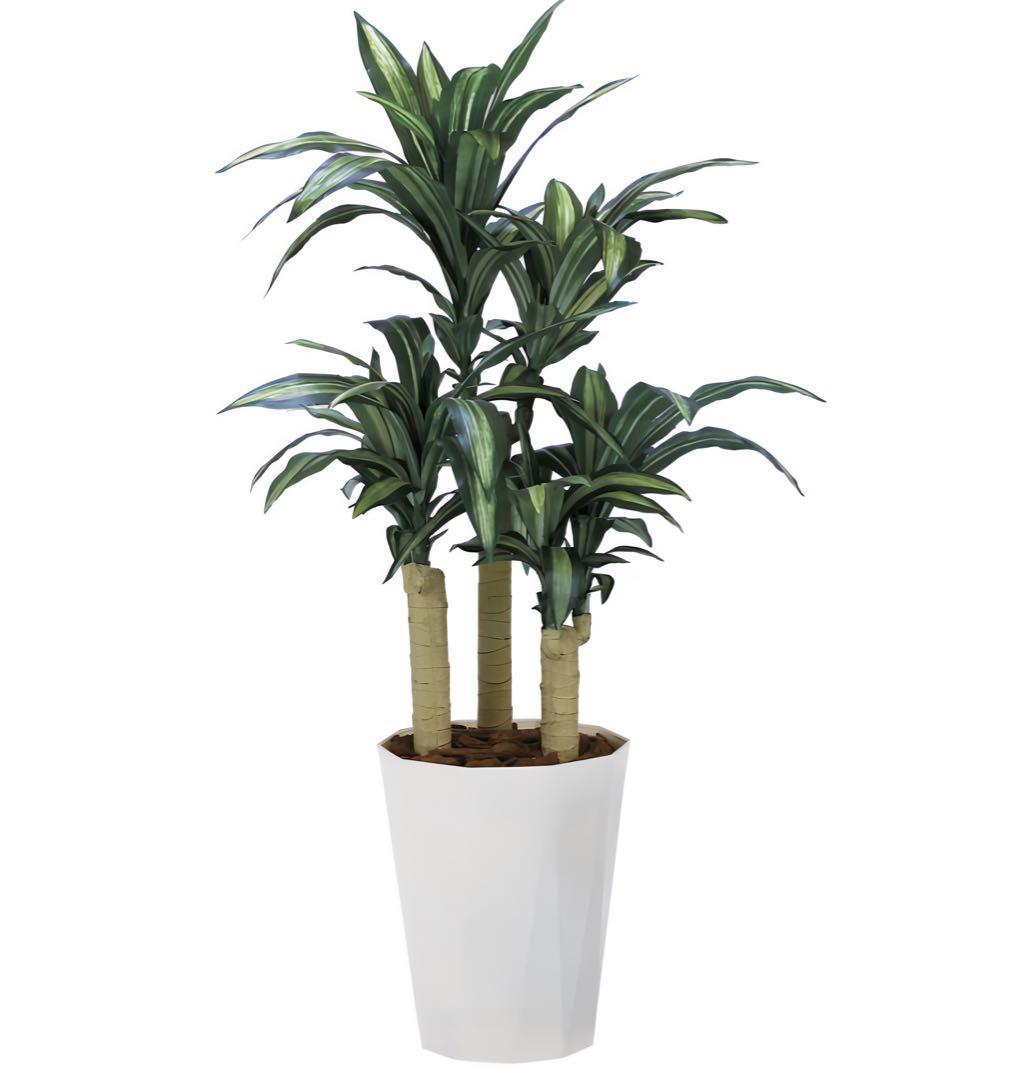 光触媒　人工観葉植物　ウォールグリーン　フェイクグリーン　幸福の木1.3m