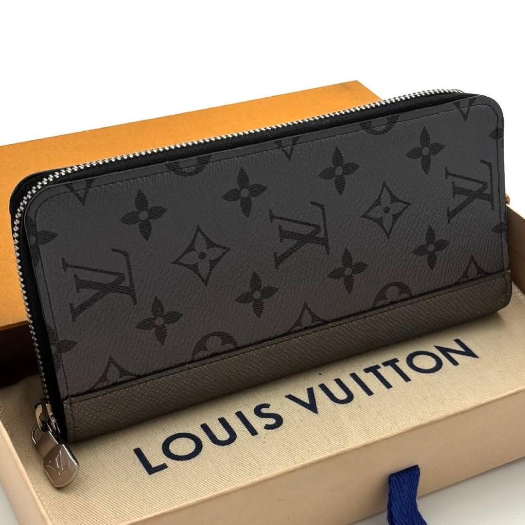 【現行 最高級美品】ルイヴィトン タイガマラ ジッピーヴェルティカル 長財布