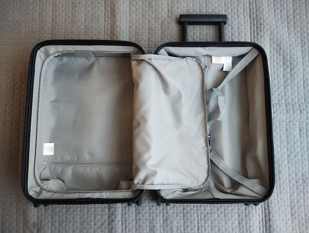 無印 キャリーケース 36L 　機内持ち込み可能　タイヤロック機能付