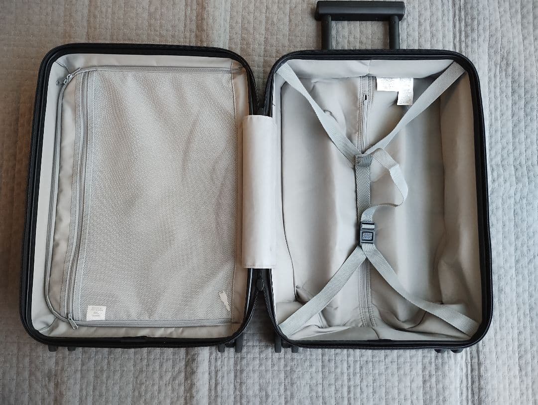 無印 キャリーケース 36L 　機内持ち込み可能　タイヤロック機能付