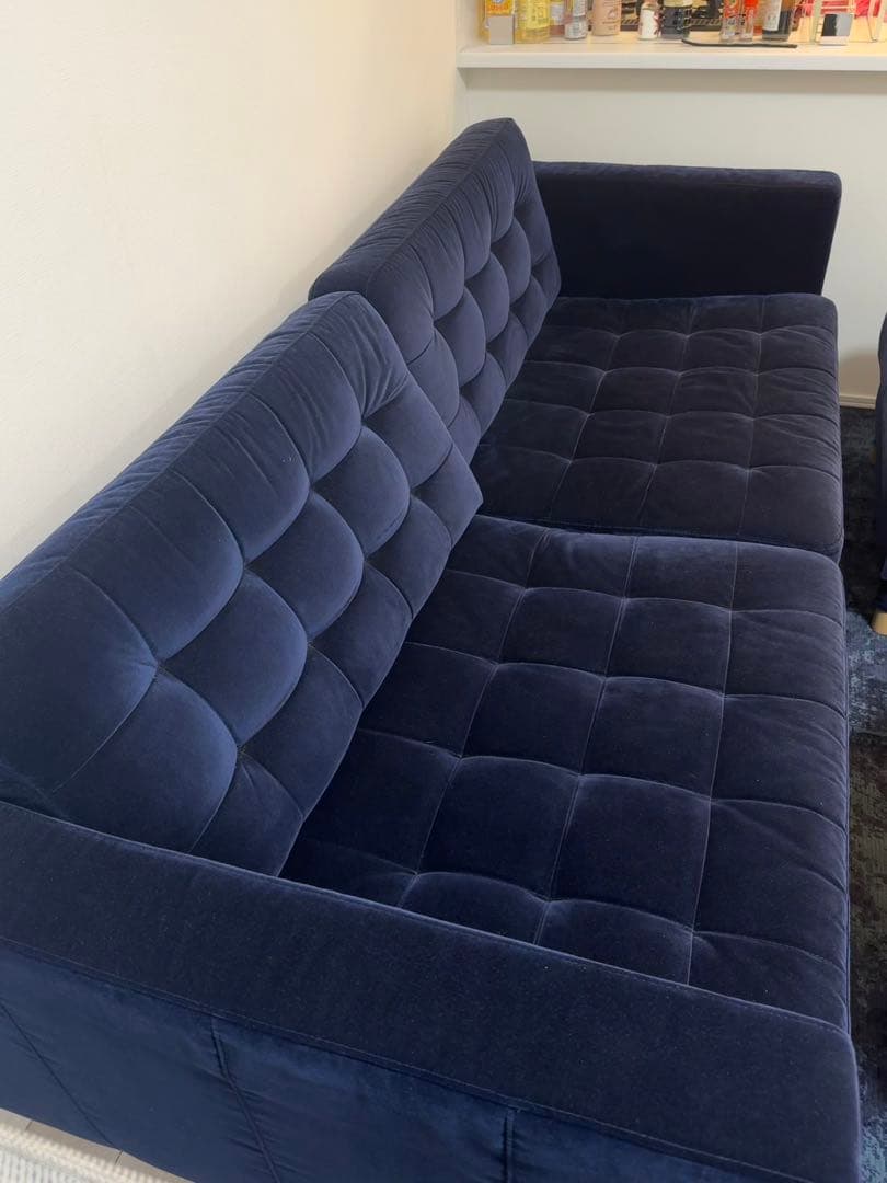 「港区引取り」IKEA ソファ　LANDSKRONA3人掛けソファ+オットマン