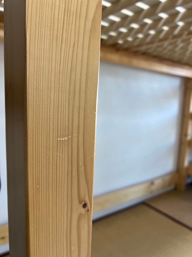 【チャコレッタ】木製階段付きロフトベッド エスパス