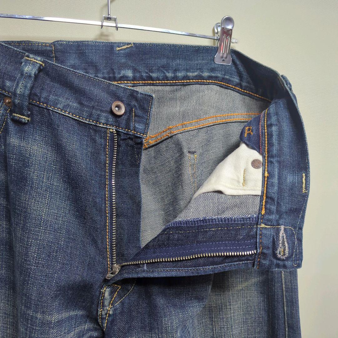 ★日本製 45R USED加工 デニムパンツ