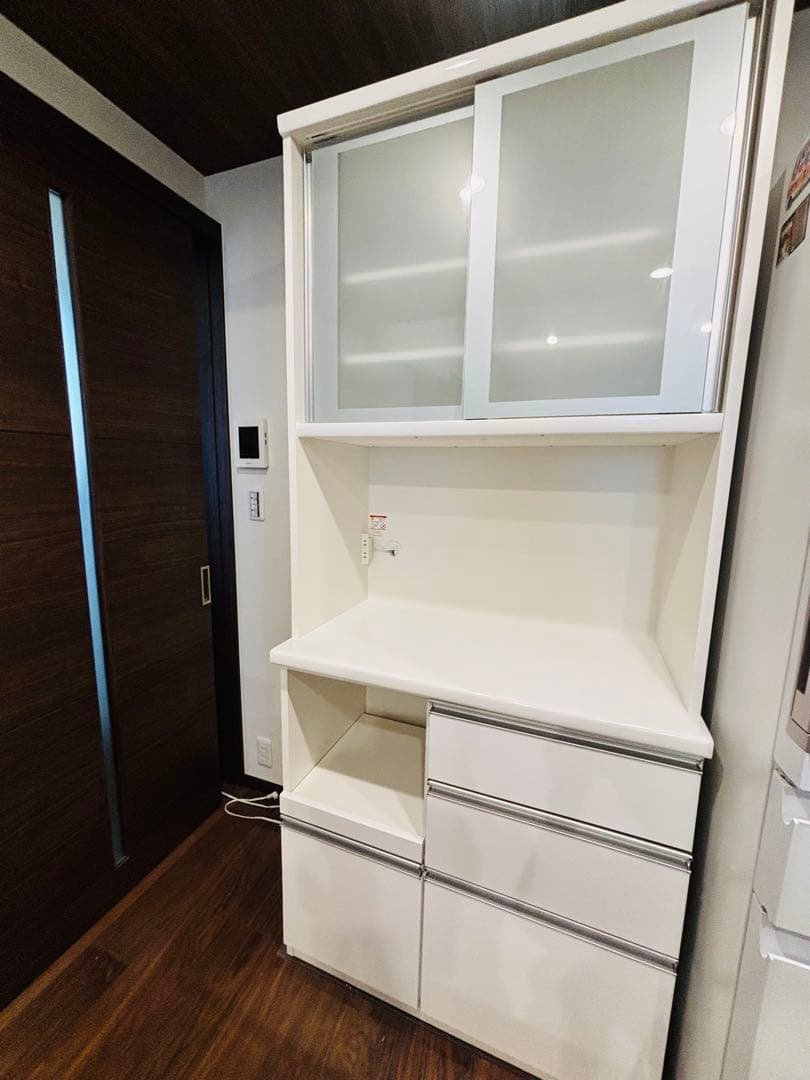 食器棚 ガラス扉　松田家具　hichan