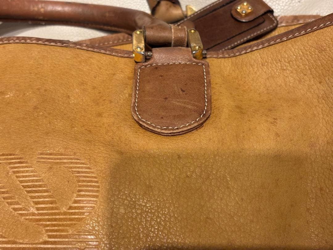 か*ず様 LOEWE ロエベ アマソナ50 アナグラム レザー