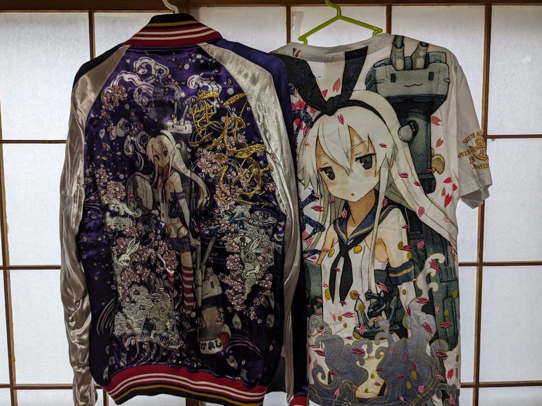 艦これ　スカジャンとtシャツ　島風