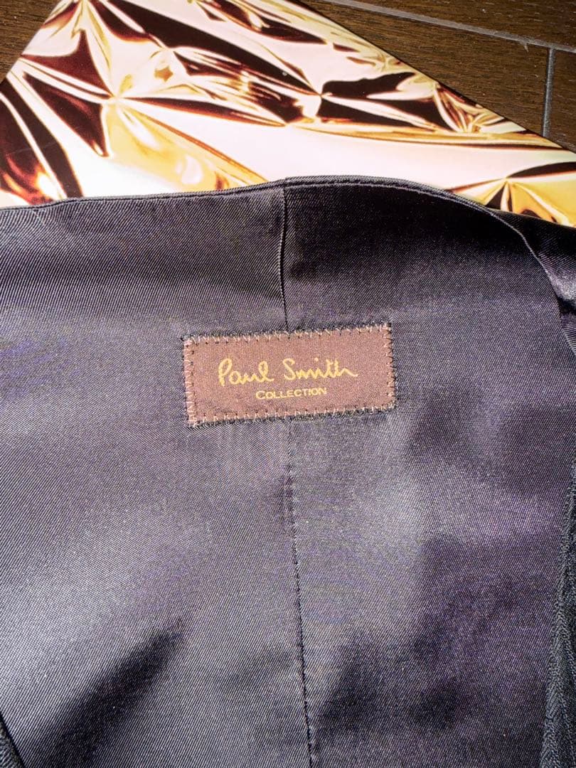 Paul Smith COLLECTION ブラックストライプ　ベスト　L