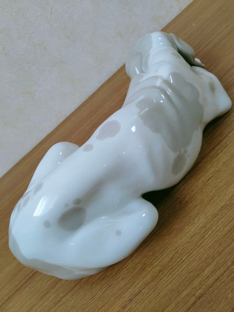 美品 リヤドロ 犬（マイセンフィギュリン）
