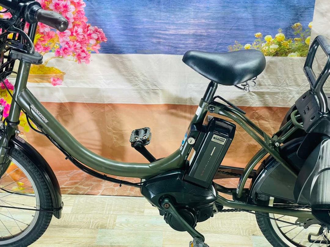 ブリヂストン2019年！アシスタC12AH⭐️子供乗せ電動アシスト自転車Y3287