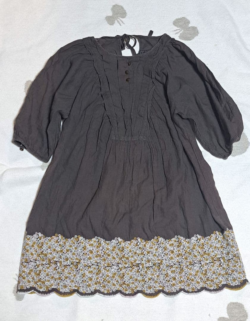 ミナペルホネン キッズワンピース 120 skyful