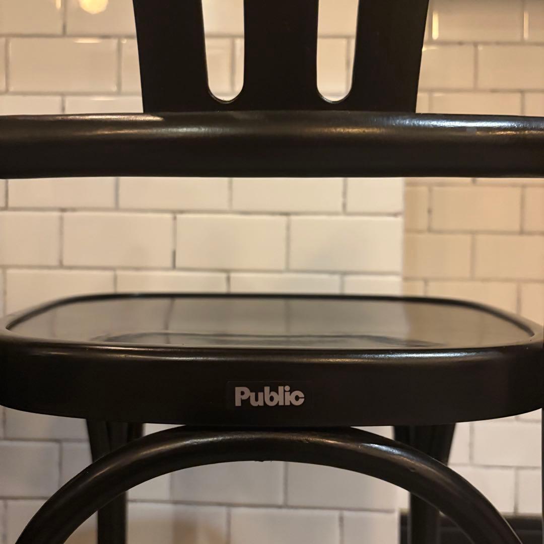 Public ベントウッドチェア 2脚セット　TON アンティーク　店舗