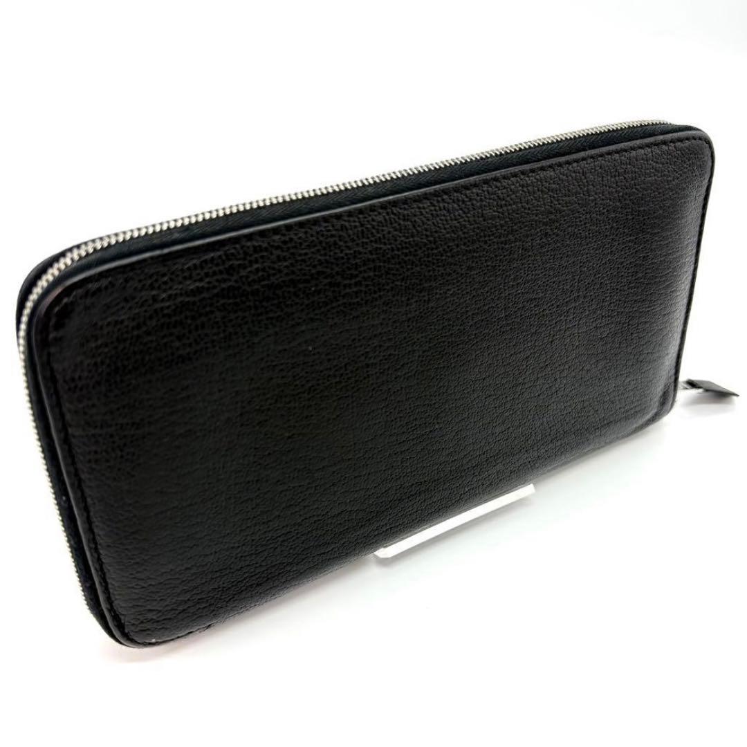 HIRO HERMES エルメス アザップロング 黒 オールレザー ブラッ