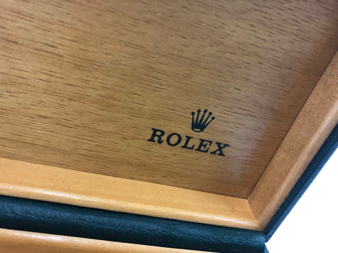 チ*認様 ロレックス　空き箱　外箱　内箱　小冊子　グリーン