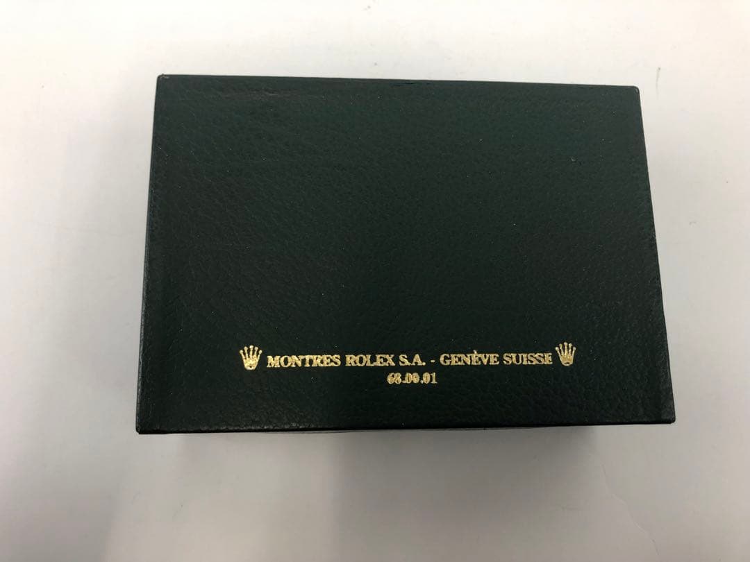 チ*認様 ロレックス　空き箱　外箱　内箱　小冊子　グリーン
