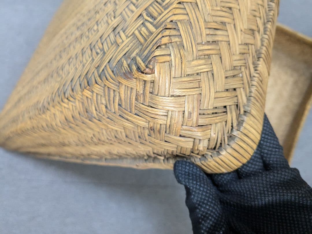 【昭和レトロ】 行李 2個セット 籠 古道具 アンティーク ヴィンテージ