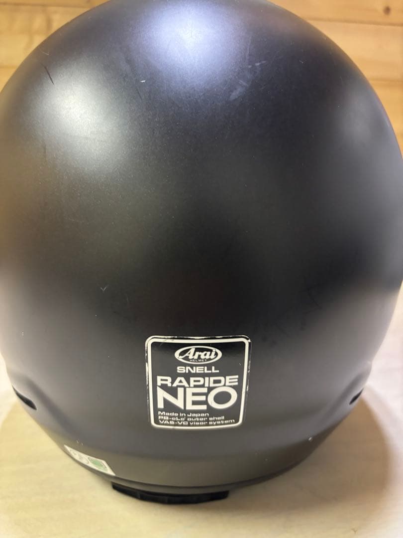 Arai Rapide NEO マットブラック フルフェイスヘルメット