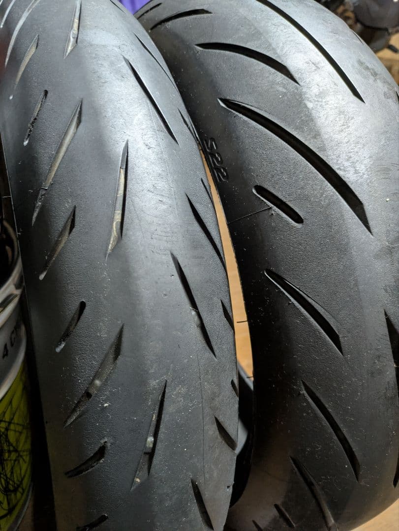 ☆かまきり☆ブリジストンS22　120/70r17 190/50r17