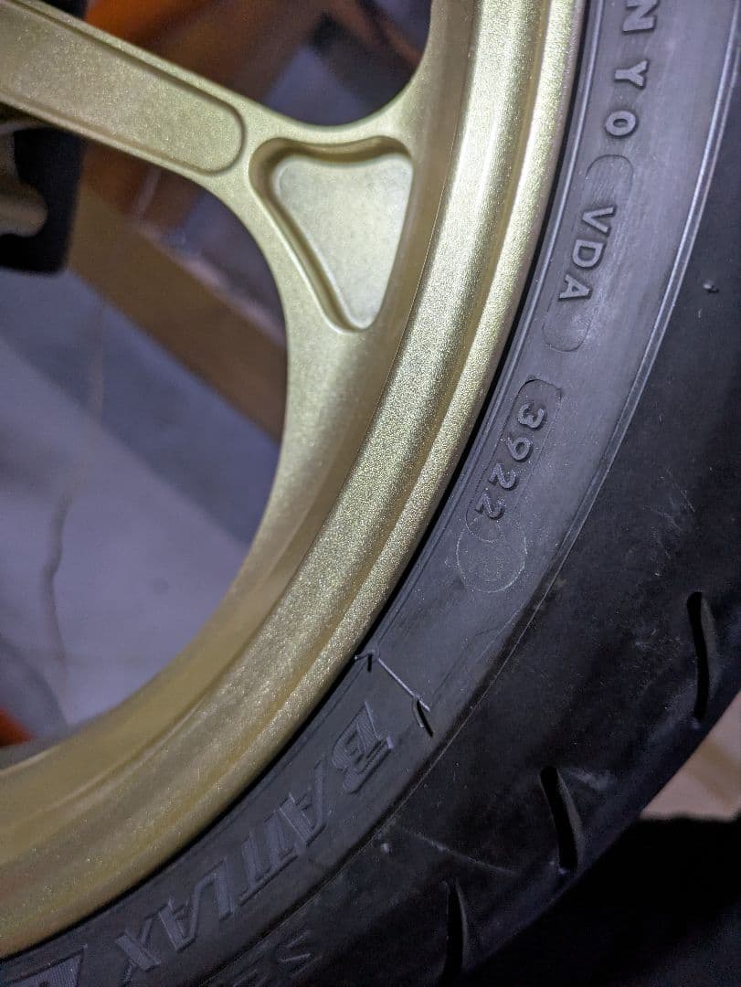 ☆かまきり☆ブリジストンS22　120/70r17 190/50r17