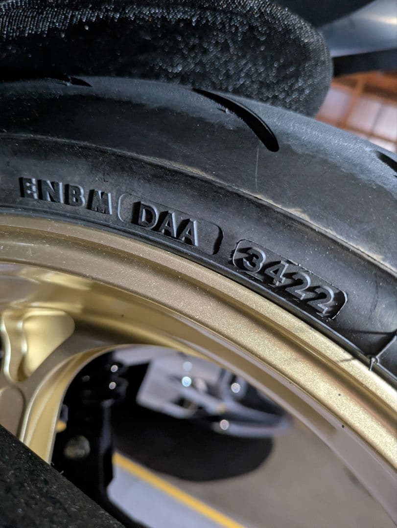 ☆かまきり☆ブリジストンS22　120/70r17 190/50r17