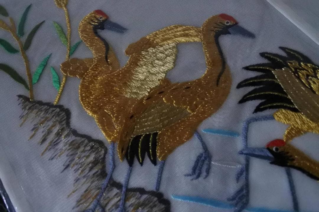 限定値下　長期保管品　高級打敷　名150代　高級刺繍　1275