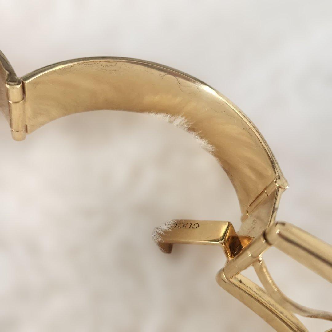 希少GUCCI バンドデザイン 100周年限定　ブレスレット ピンク