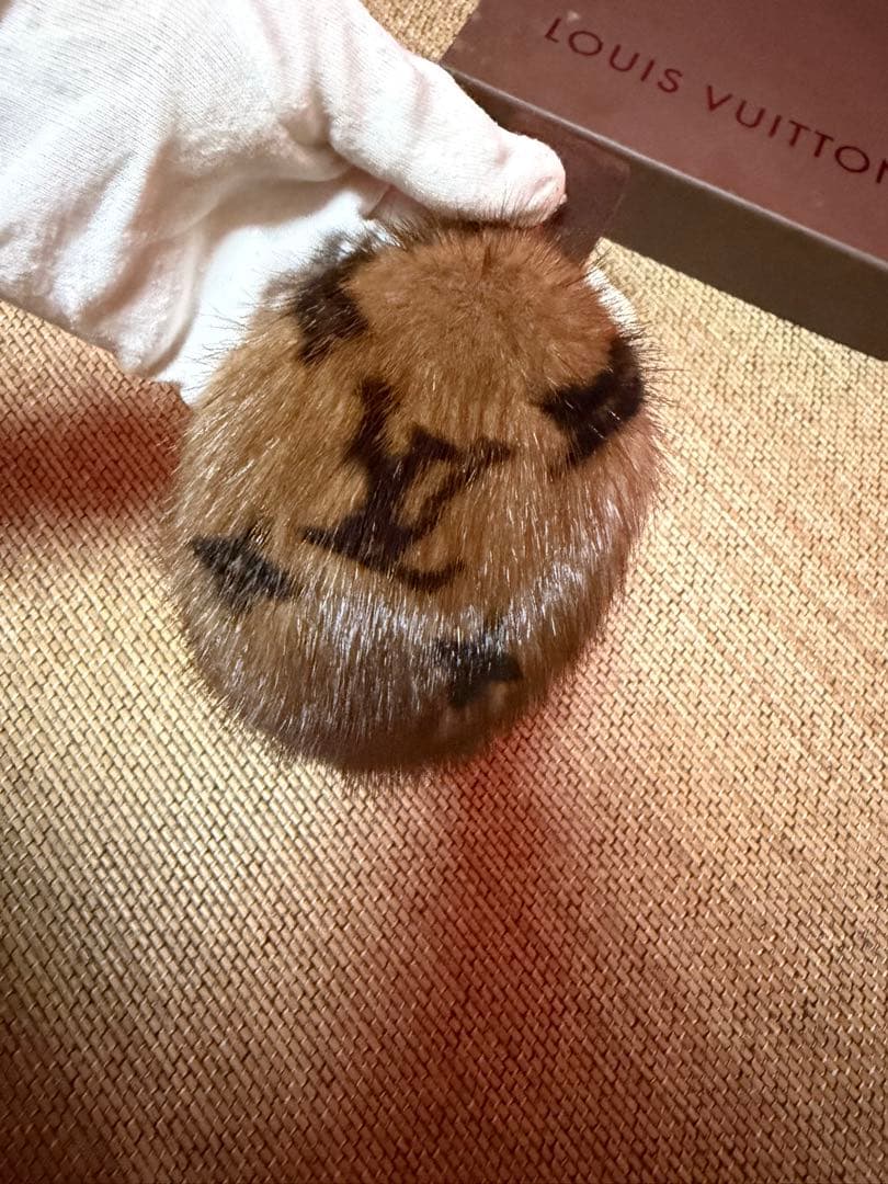 【箱・専用ケース付き】ルイヴィトン　イヤーマフ 耳あて モノグラム