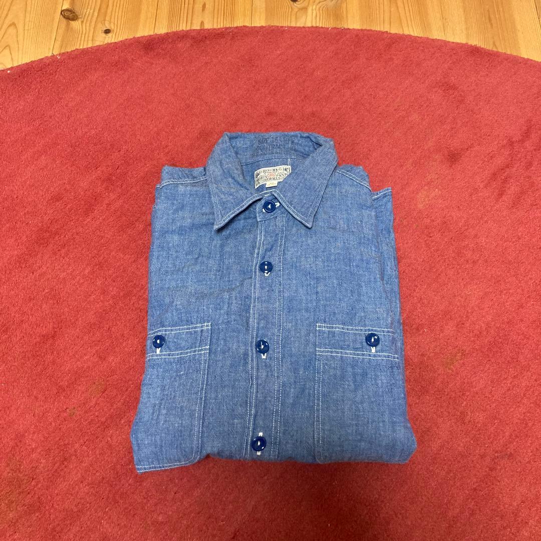 バズリクソンズ シャンブレー シャツ　 size：M